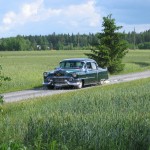 Hää-autona talon Cadillac